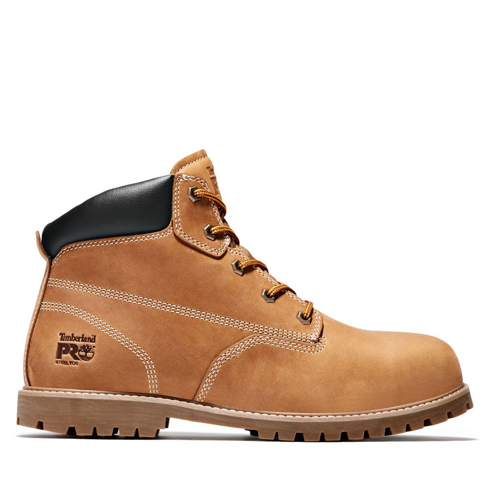 Botas de Trabajo Timberland Hombre Pro® Gritstone Steel Toe Marrones - Chile SLP-749320